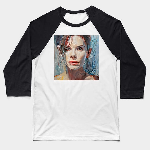 the beauty of Sandra Baseball T-Shirt by bogfl